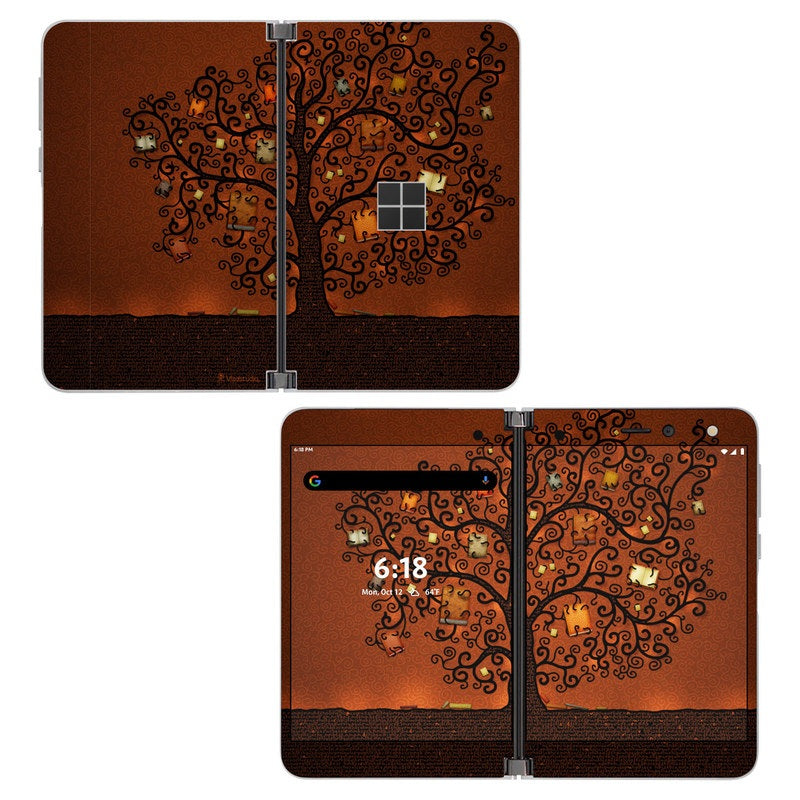 Tree Of Books - Microsoft Surface Duo Skin