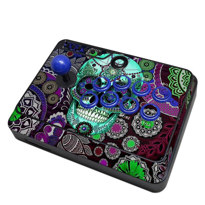 Sugar Skull Sombrero - Mayflash F300 Arcade Fight Stick Skin