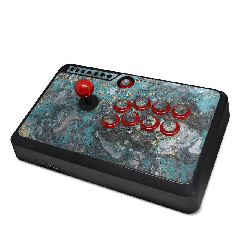 Gilded Glacier Marble - Mayflash F500 Arcade Fightstick Skin