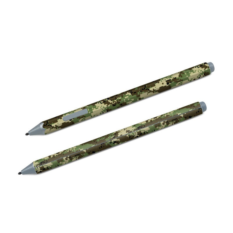 Microsoft Surface Pen Skin - Digital Woodland Camo