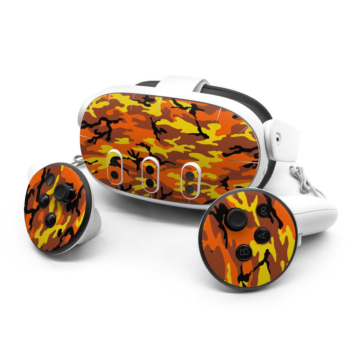 Orange Camo - Meta Quest 3 Skin