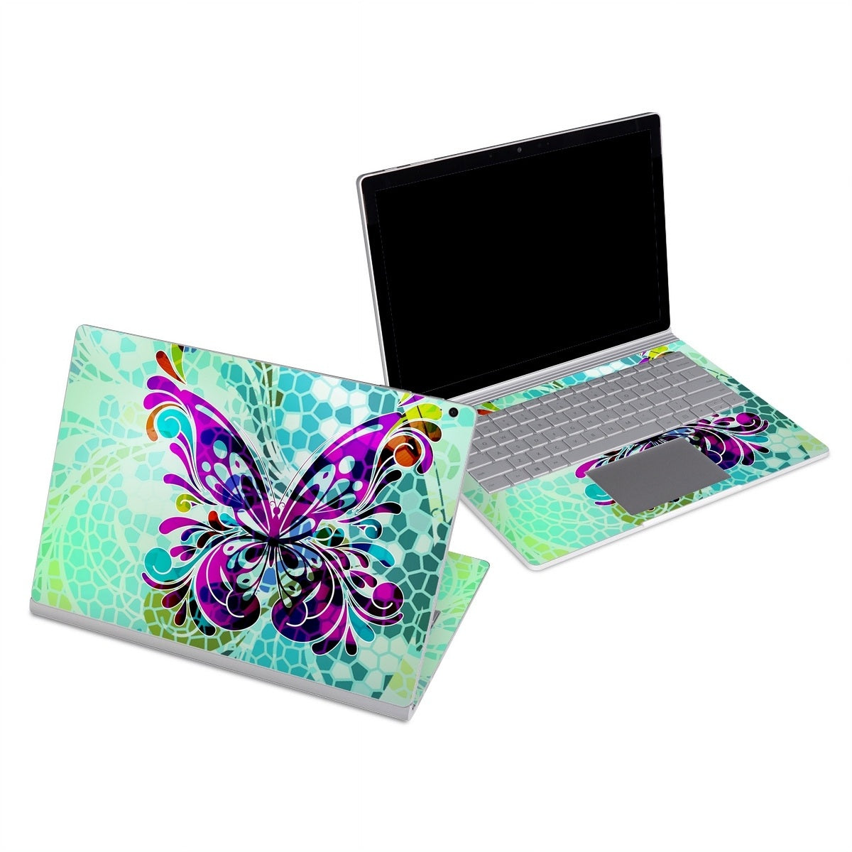 Butterfly Glass - Microsoft Surface Book Skin