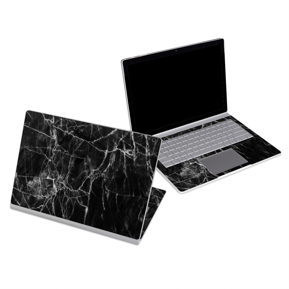 Black Marble - Microsoft Surface Book Skin