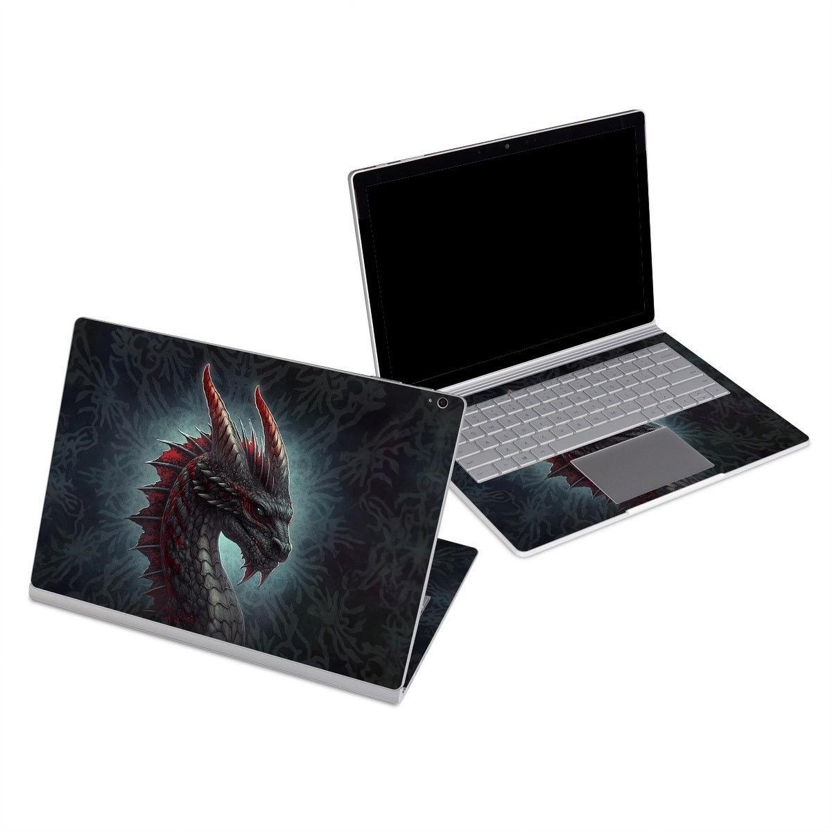 Black Dragon - Microsoft Surface Book Skin