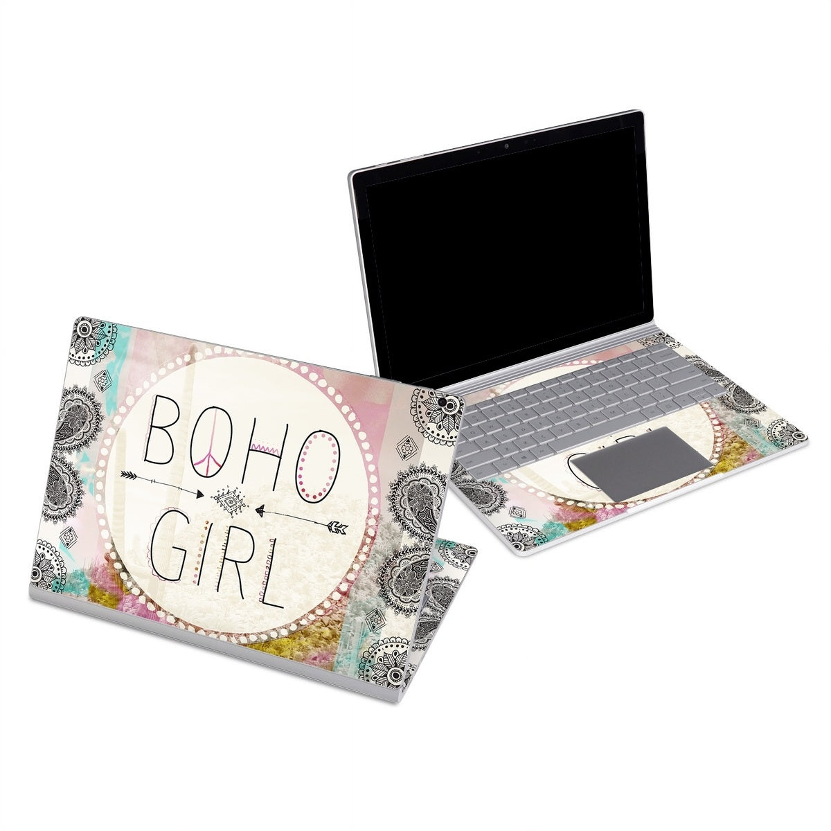 Boho Girl - Microsoft Surface Book Skin