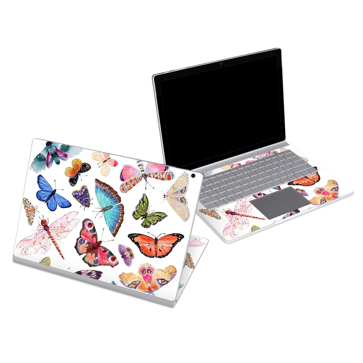 Butterfly Scatter - Microsoft Surface Book Skin