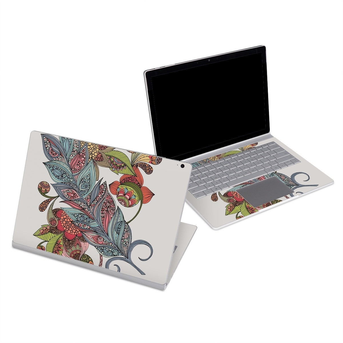 Feather Flower - Microsoft Surface Book Skin