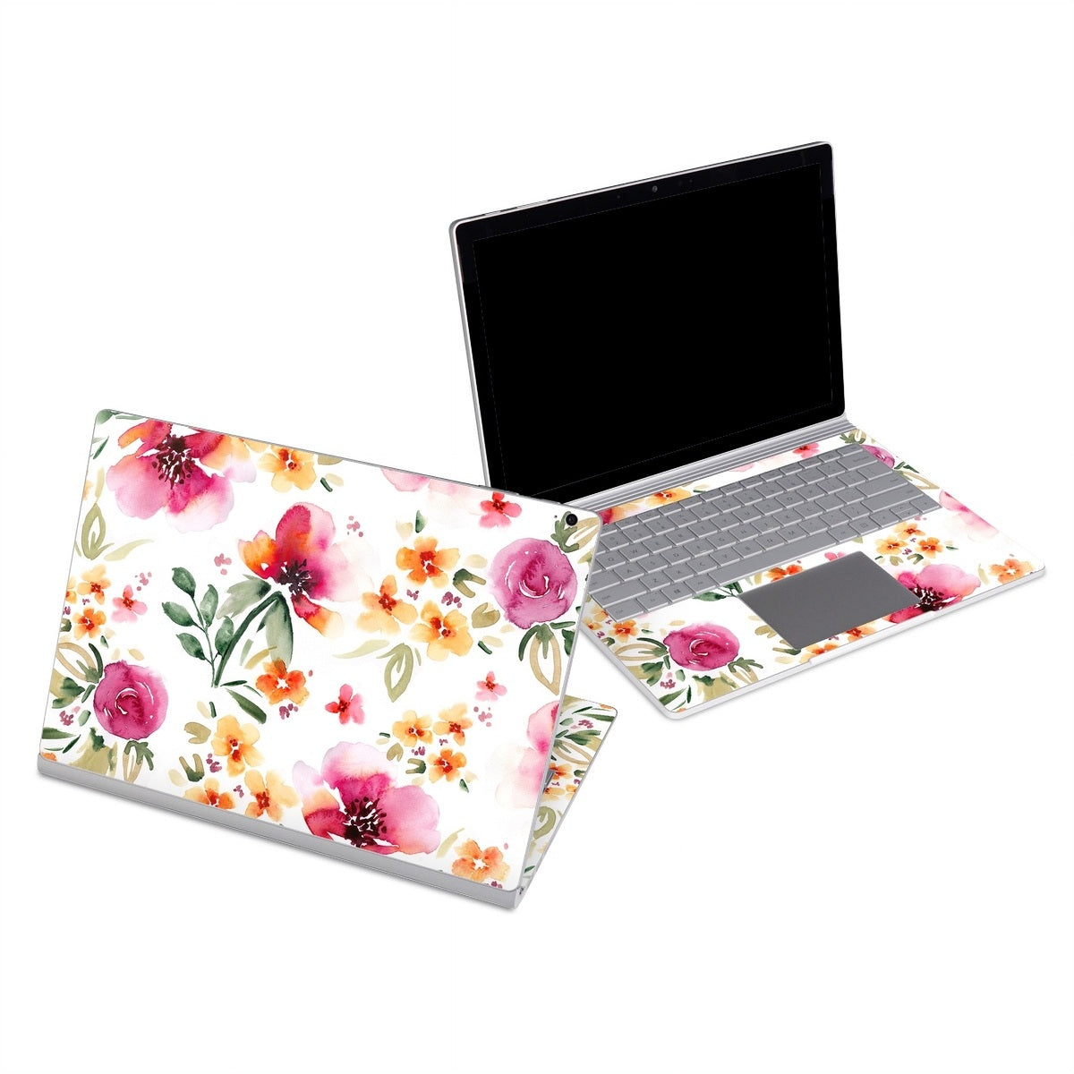 Fresh Flowers - Microsoft Surface Book Skin