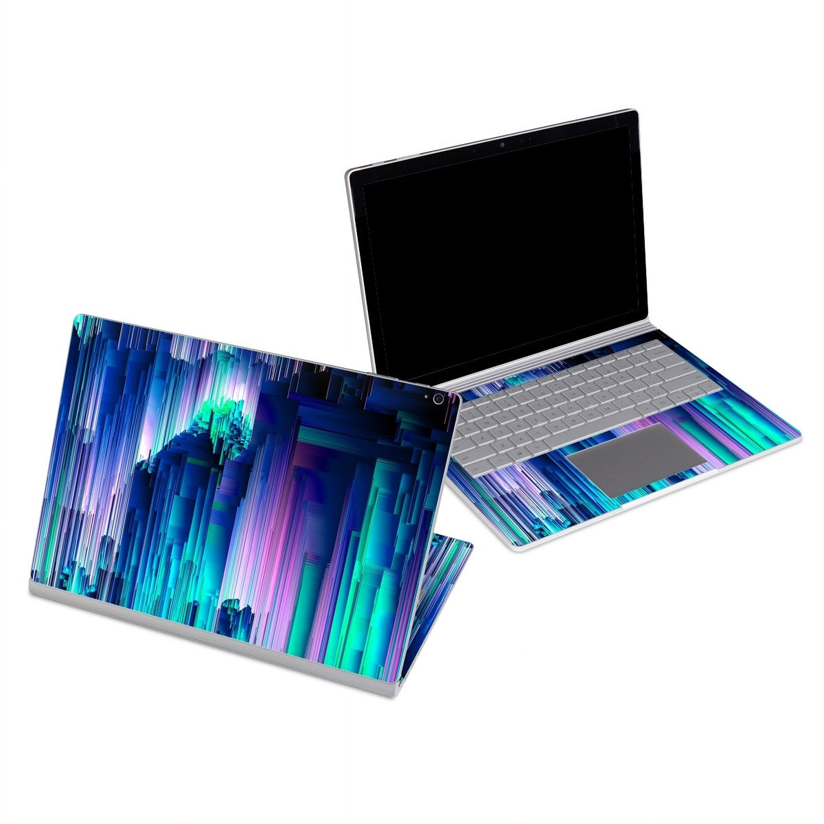 Glitch Trip - Microsoft Surface Book Skin