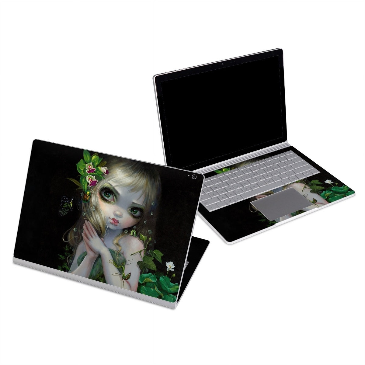 Green Goddess - Microsoft Surface Book Skin