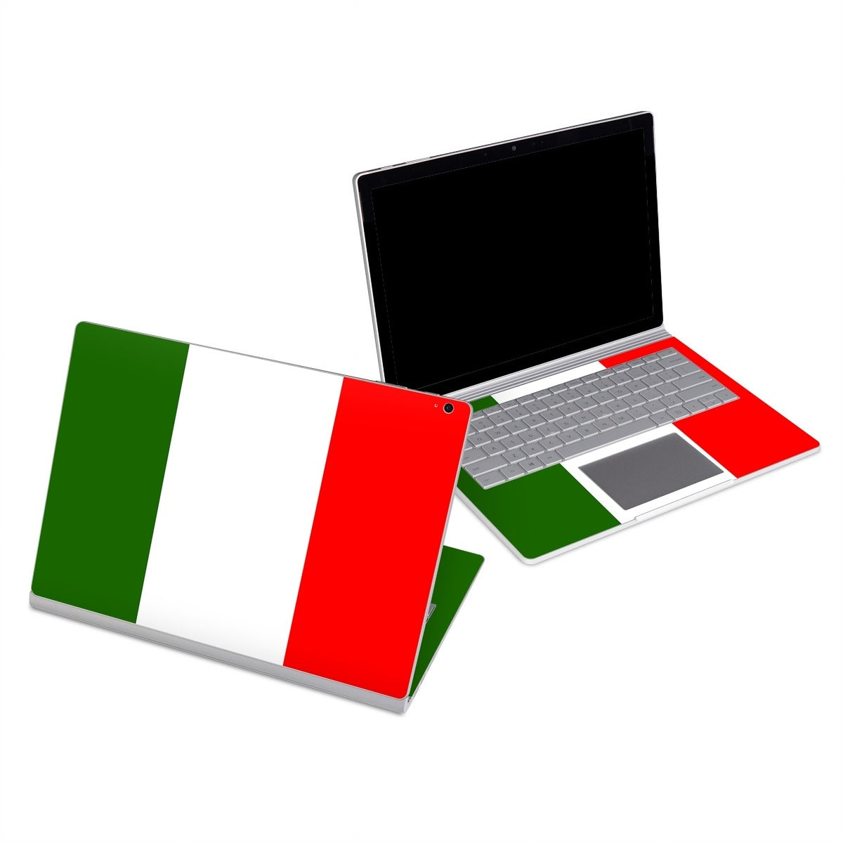 Italian Flag - Microsoft Surface Book Skin