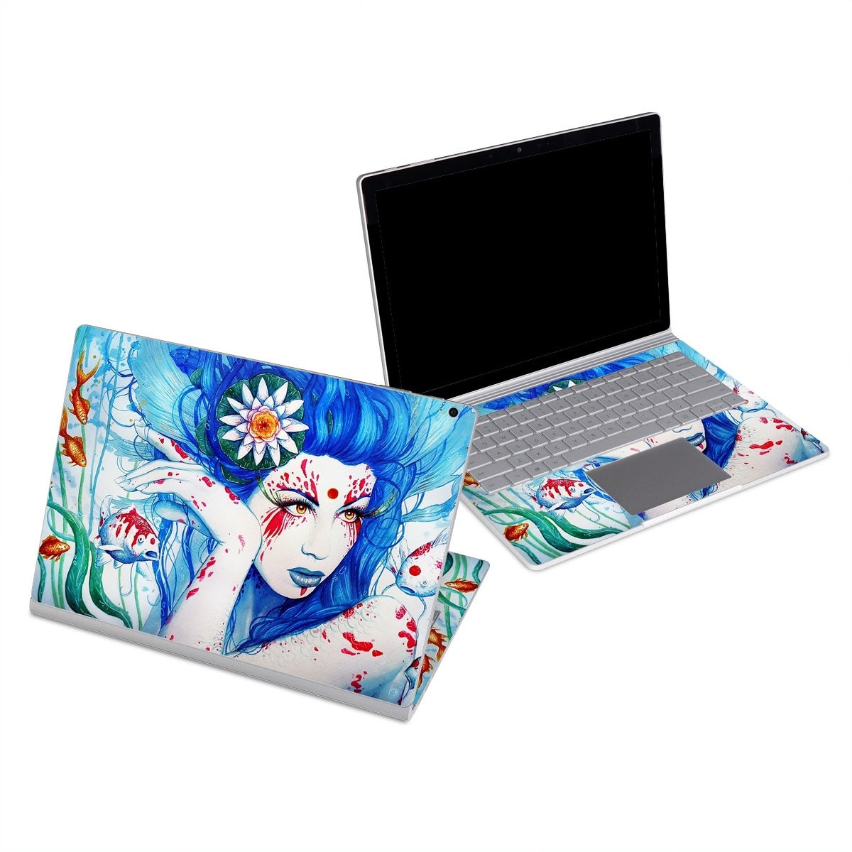 Lady Koi - Microsoft Surface Book Skin