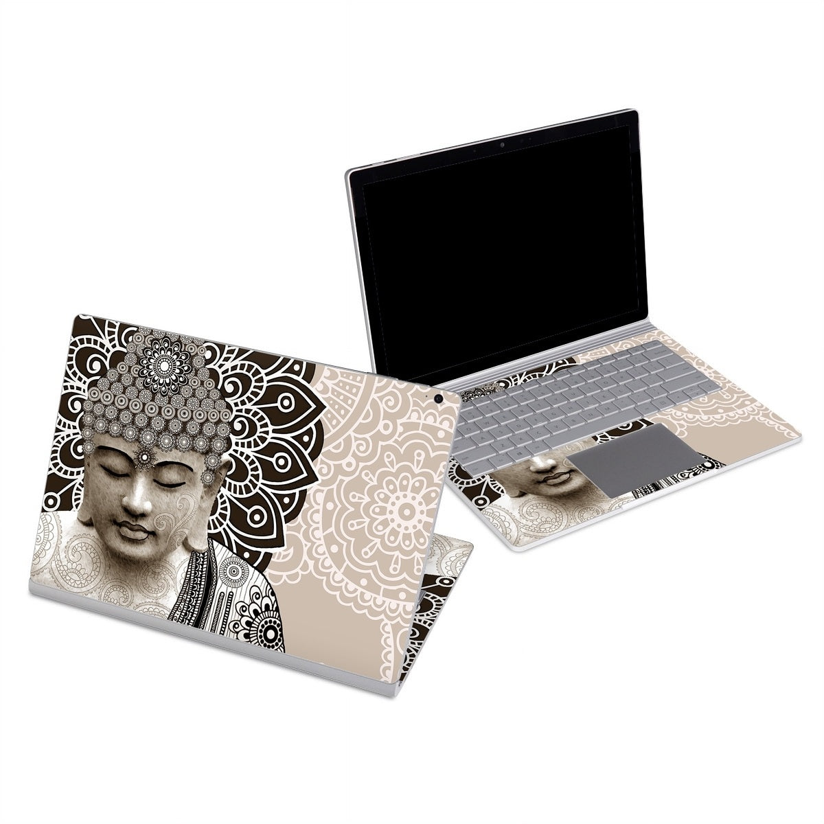 Meditation Mehndi - Microsoft Surface Book Skin