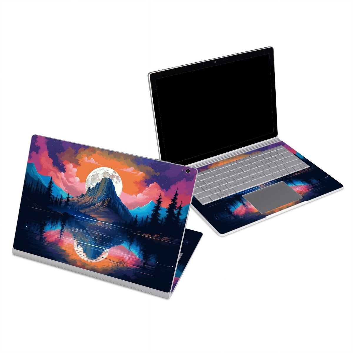 Mountain Moonrise - Microsoft Surface Book Skin