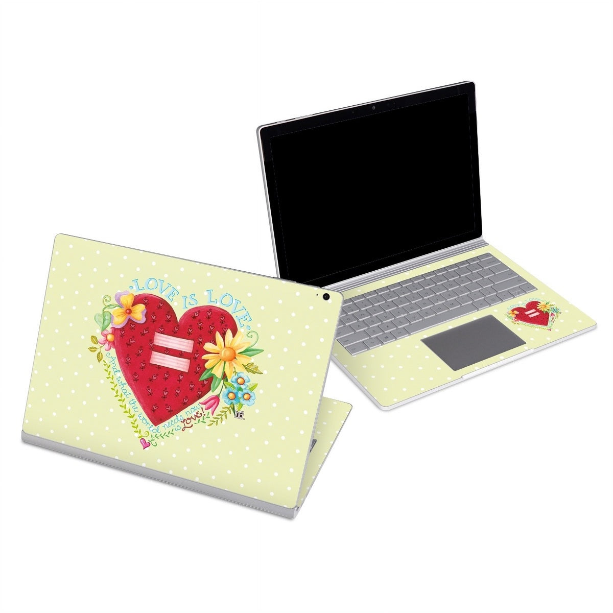 Love Is What We Need - Microsoft Surface Book Skin