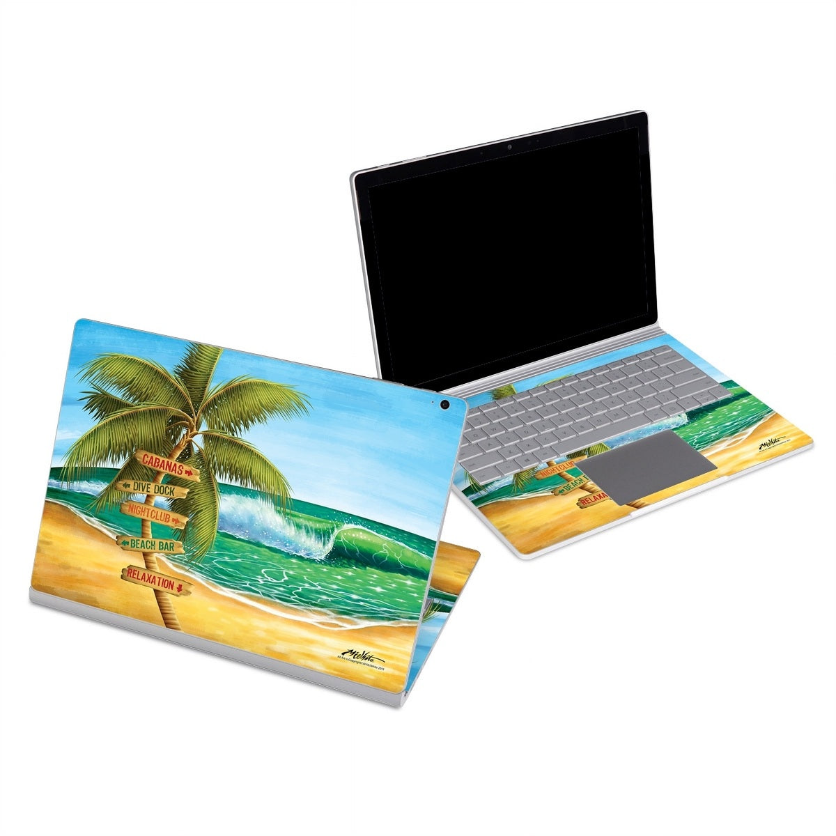 Palm Signs - Microsoft Surface Book Skin