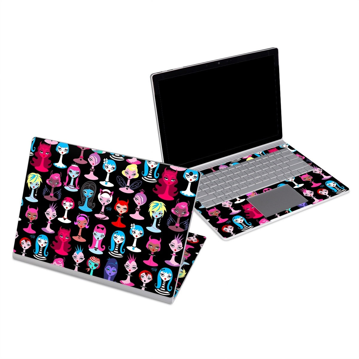 Punky Goth Dollies - Microsoft Surface Book Skin