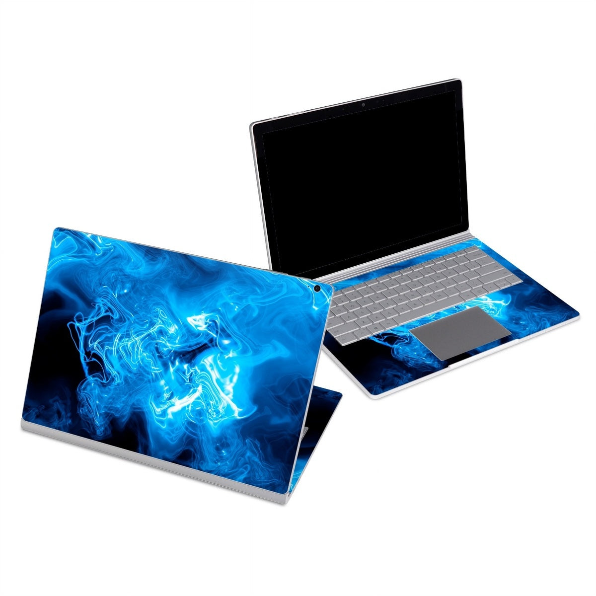 Blue Quantum Waves - Microsoft Surface Book Skin