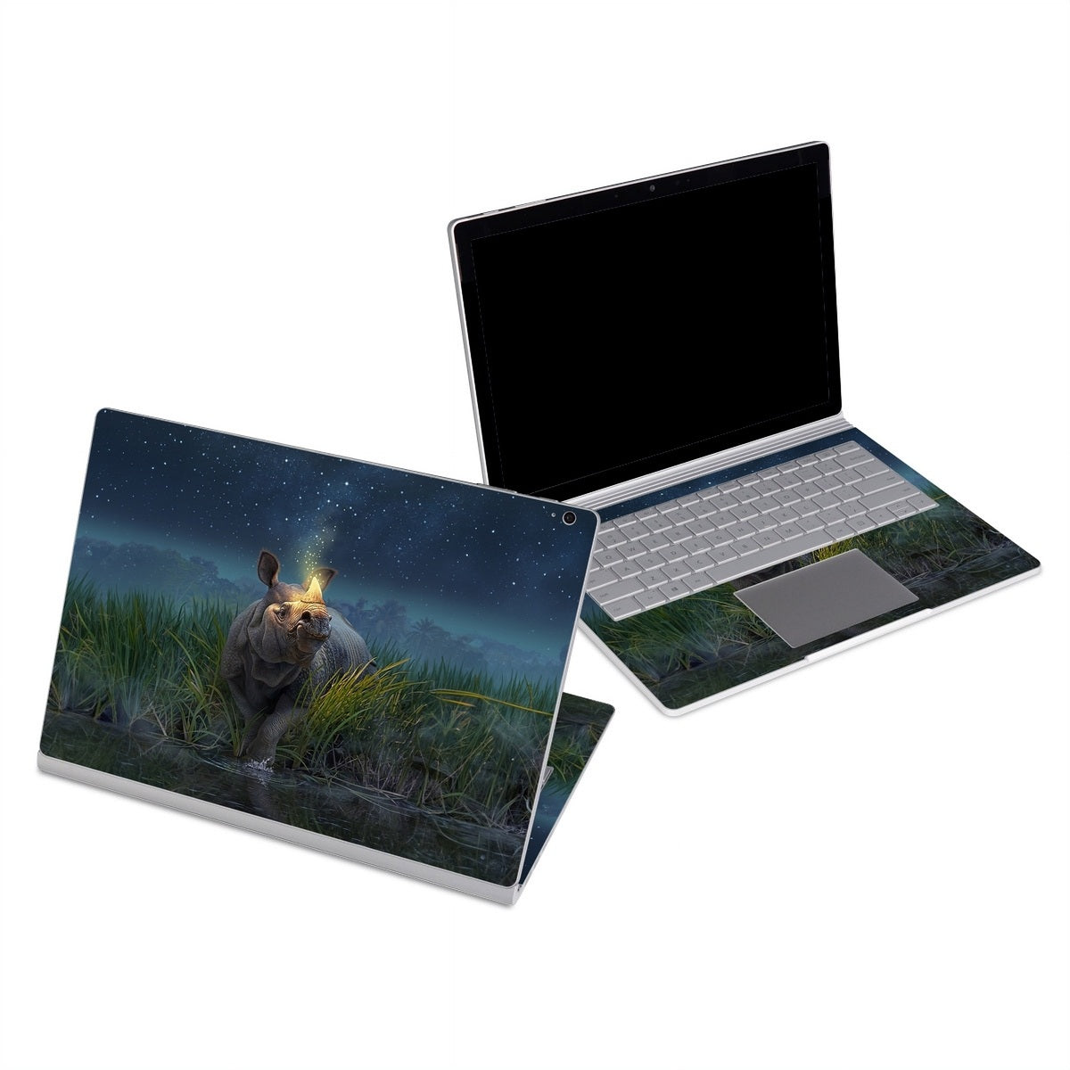 Rhinoceros Unicornis - Microsoft Surface Book Skin