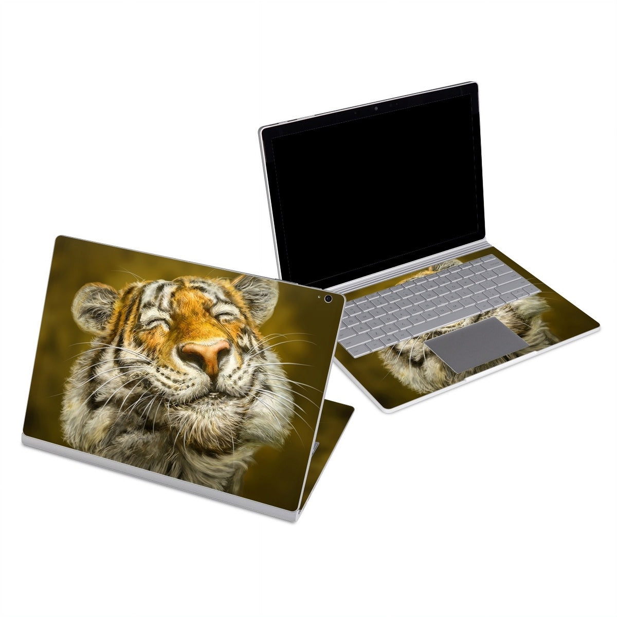 Smiling Tiger - Microsoft Surface Book Skin