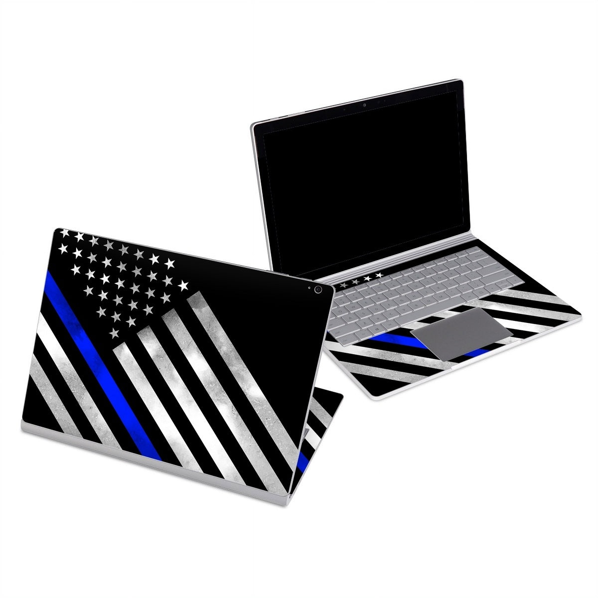 Thin Blue Line Hero - Microsoft Surface Book Skin