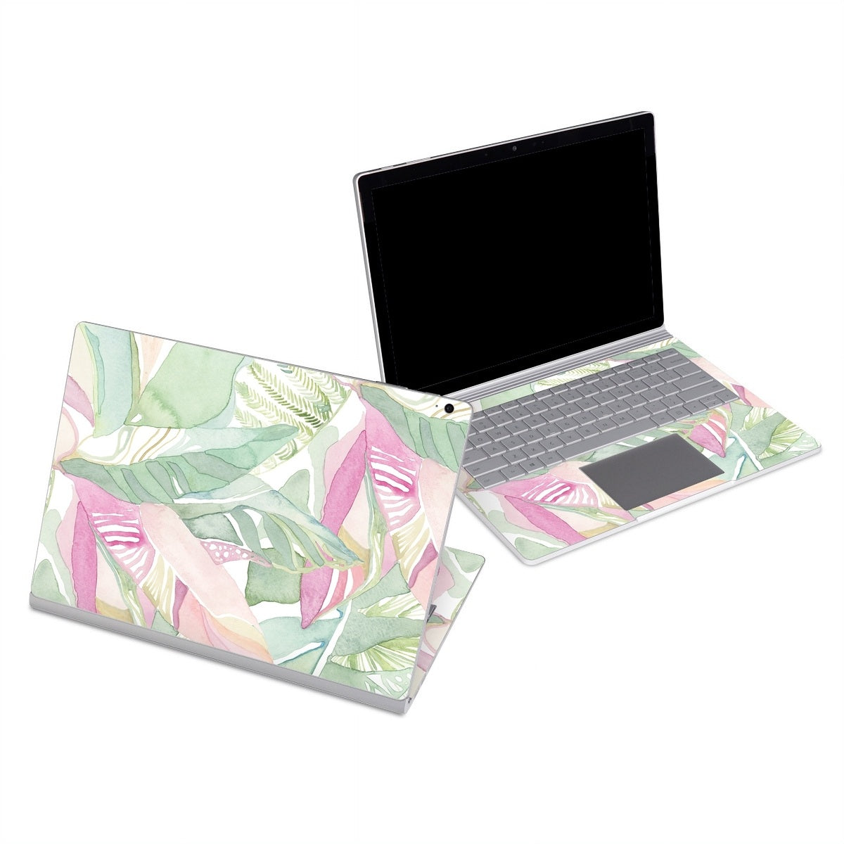 Tropical Leaves - Microsoft Surface Book Skin