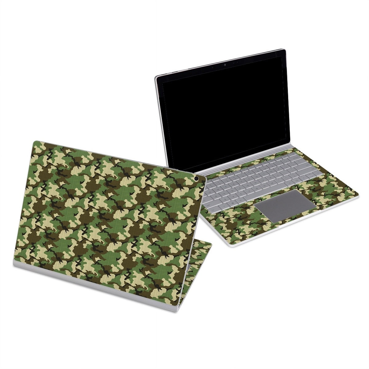 Woodland Camo - Microsoft Surface Book Skin