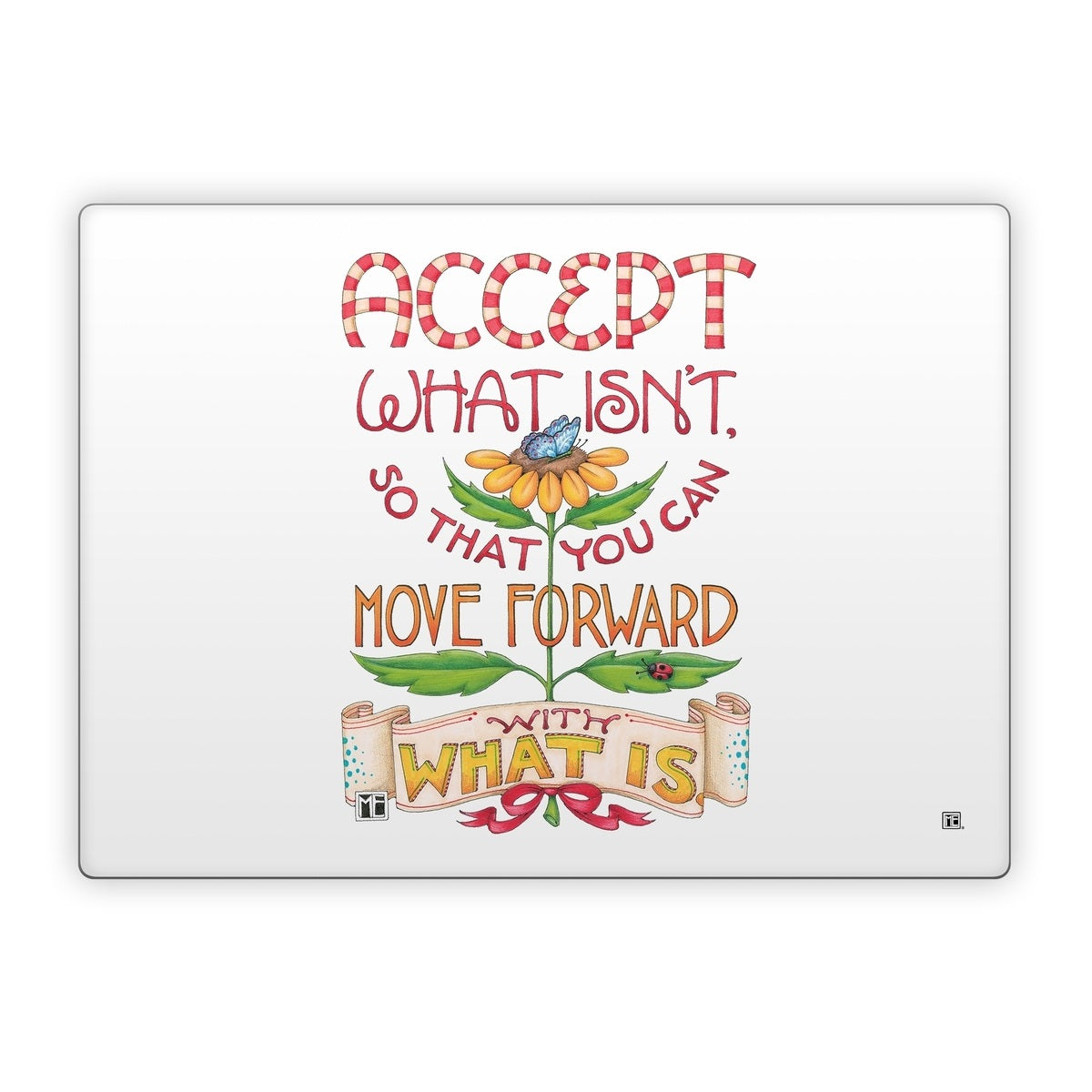 Accept What Isn't - Microsoft Surface Laptop Skin