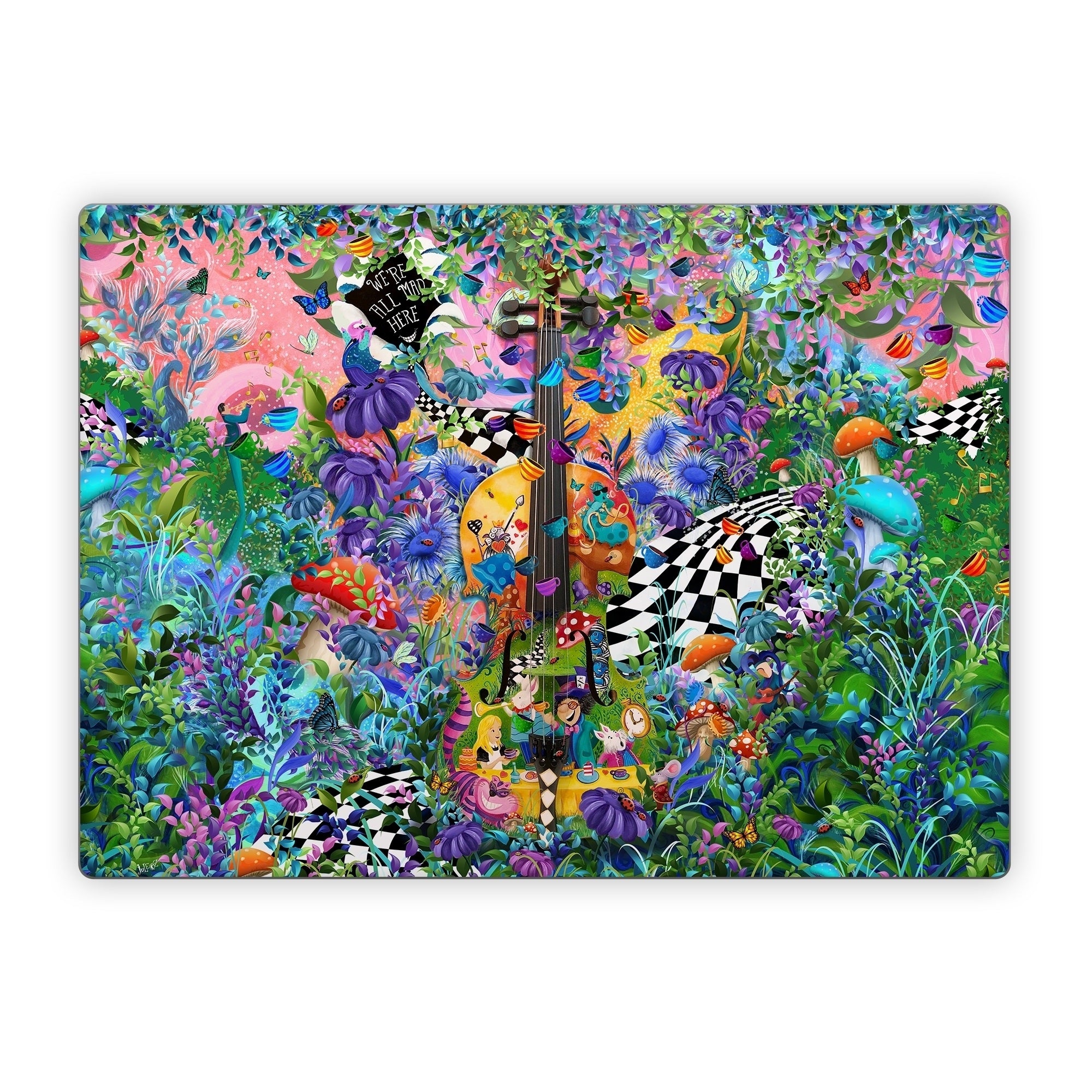 Alice's Wonderland Tea Party - Microsoft Surface Laptop Skin