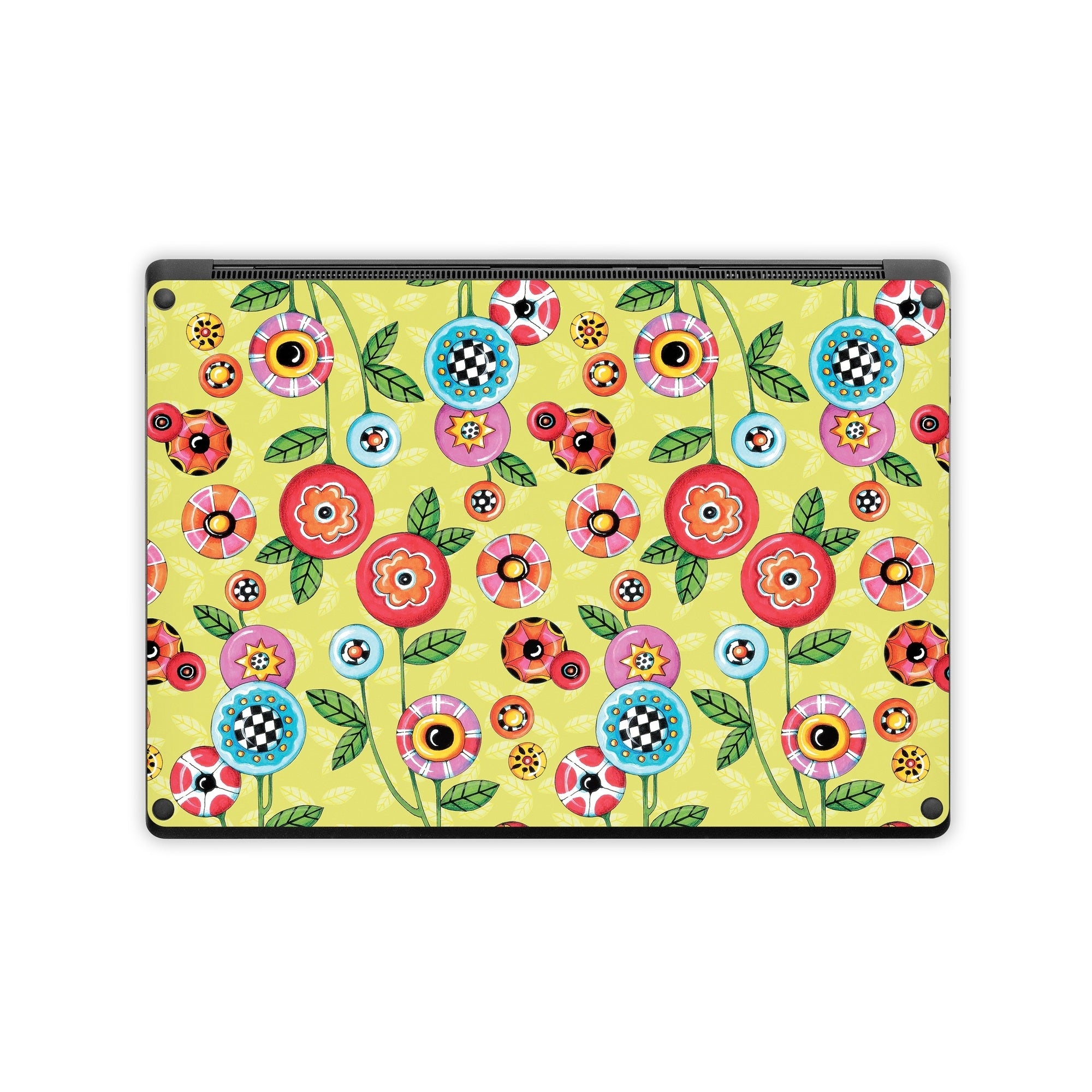 Button Flowers - Microsoft Surface Laptop Skin