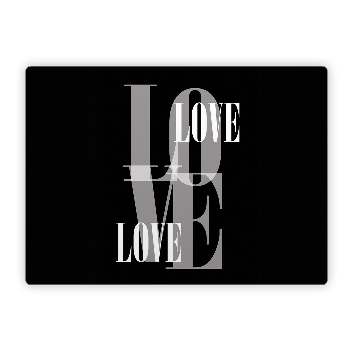 Black Love - Microsoft Surface Laptop Skin