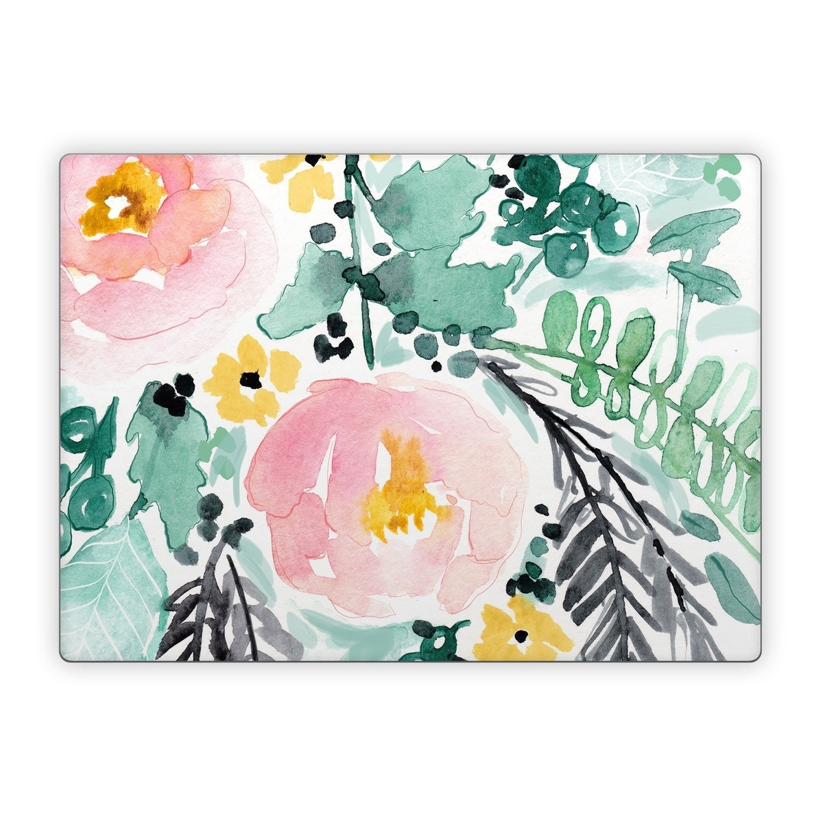 Blushed Flowers - Microsoft Surface Laptop Skin