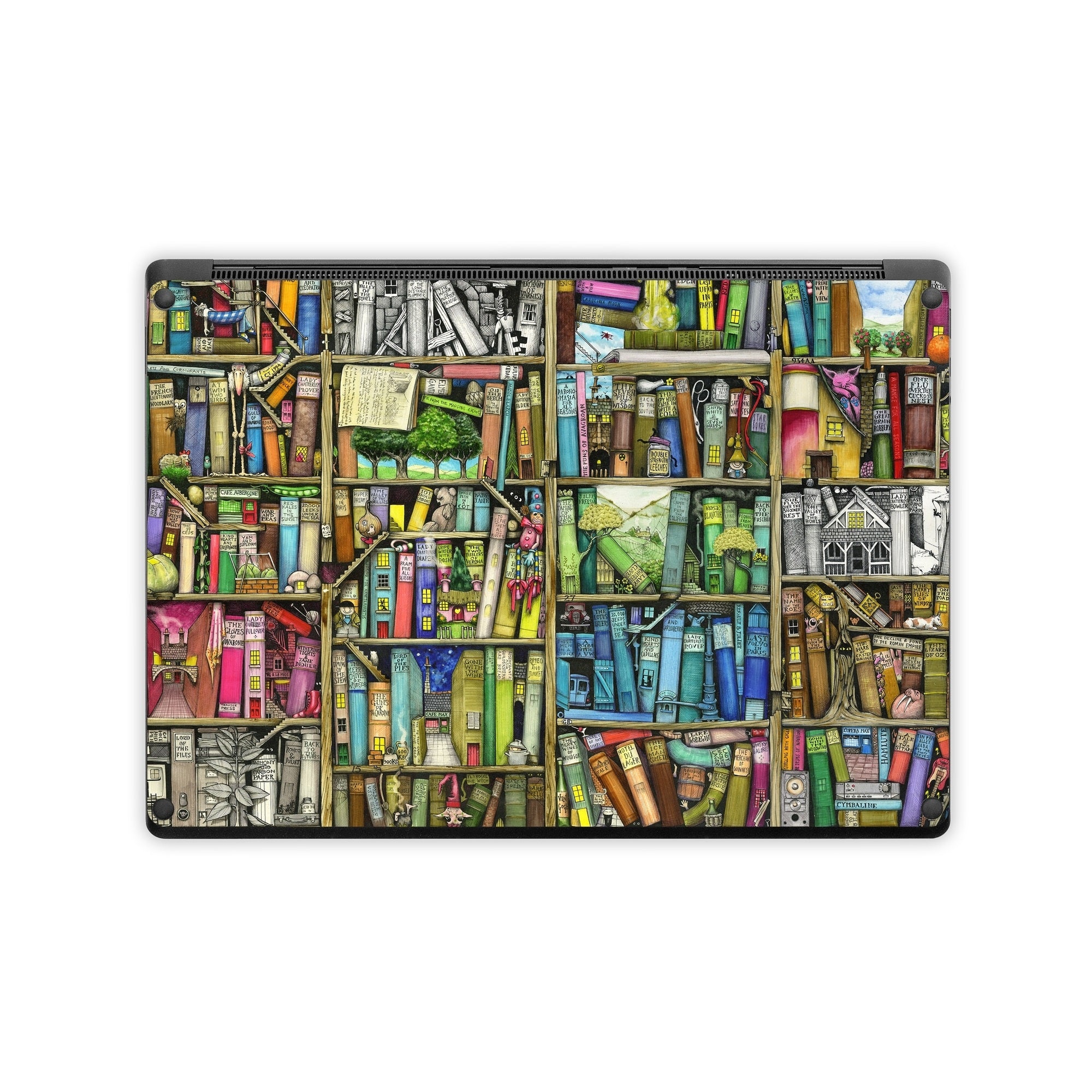 Bookshelf - Microsoft Surface Laptop Skin