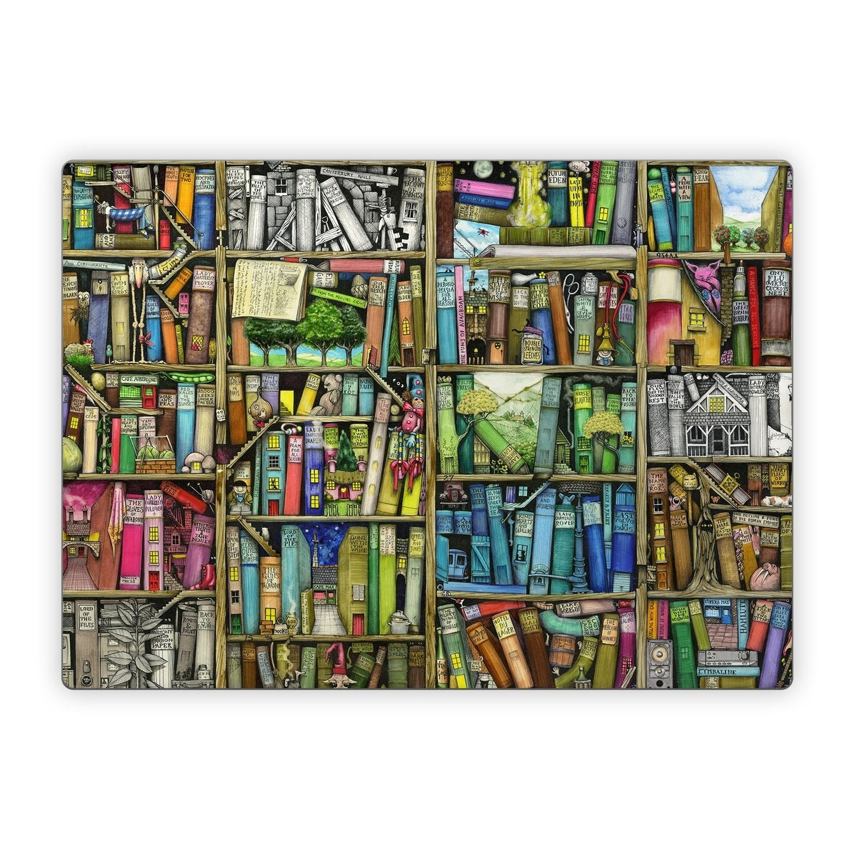 Bookshelf - Microsoft Surface Laptop Skin