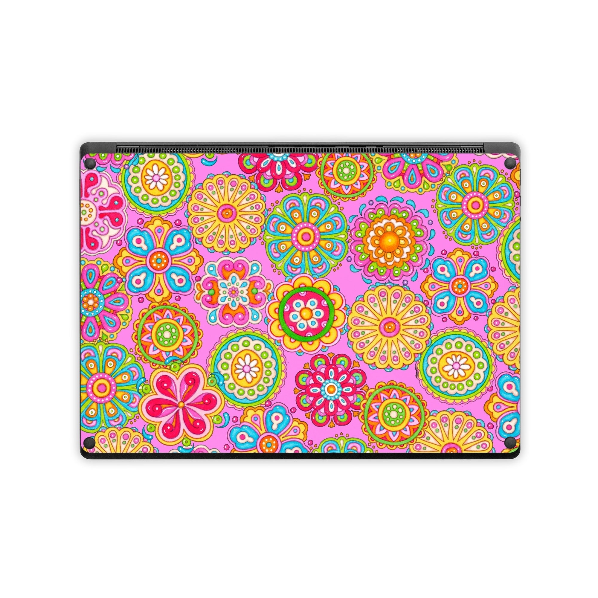 Bright Flowers - Microsoft Surface Laptop Skin