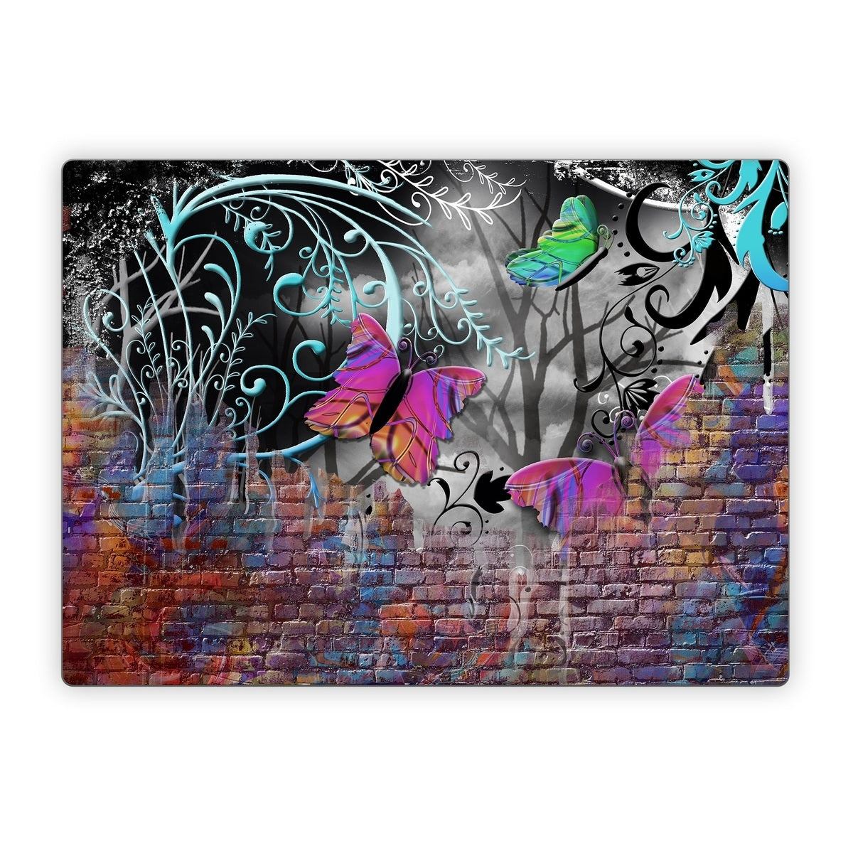 Butterfly Wall - Microsoft Surface Laptop Skin