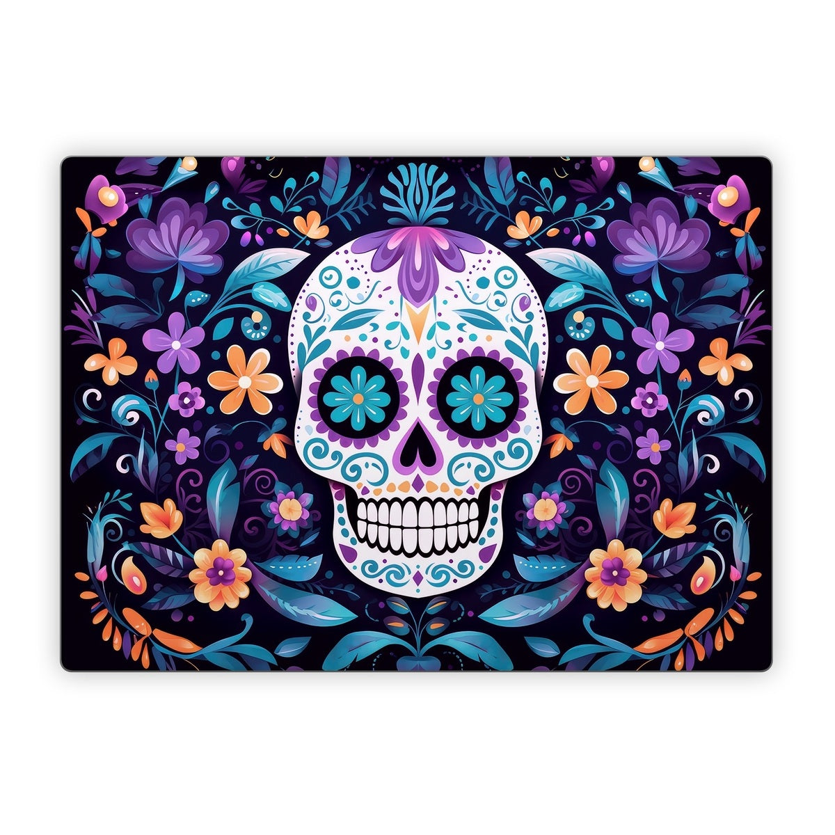 Calavera Azul - Microsoft Surface Laptop Skin