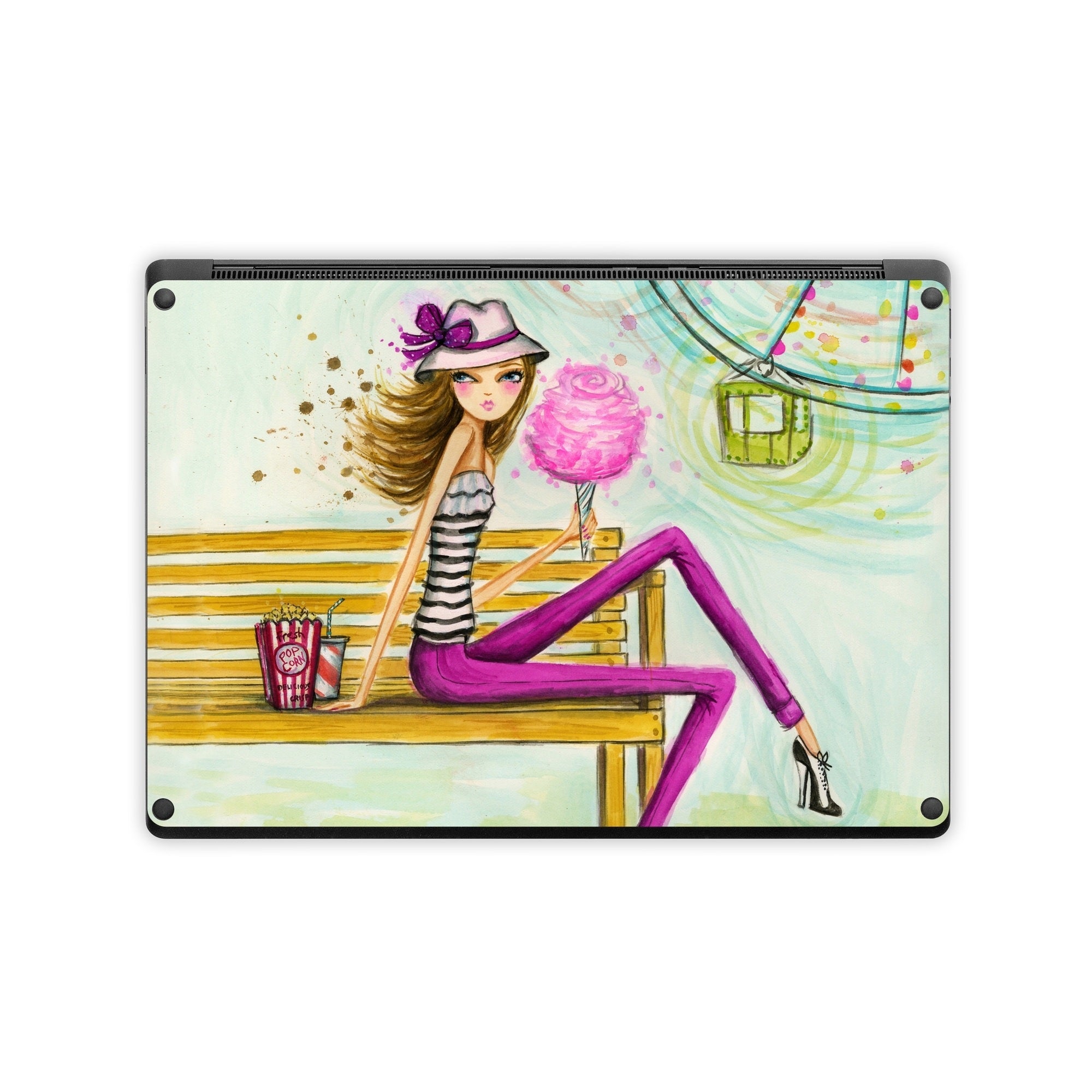 Carnival Cotton Candy - Microsoft Surface Laptop Skin