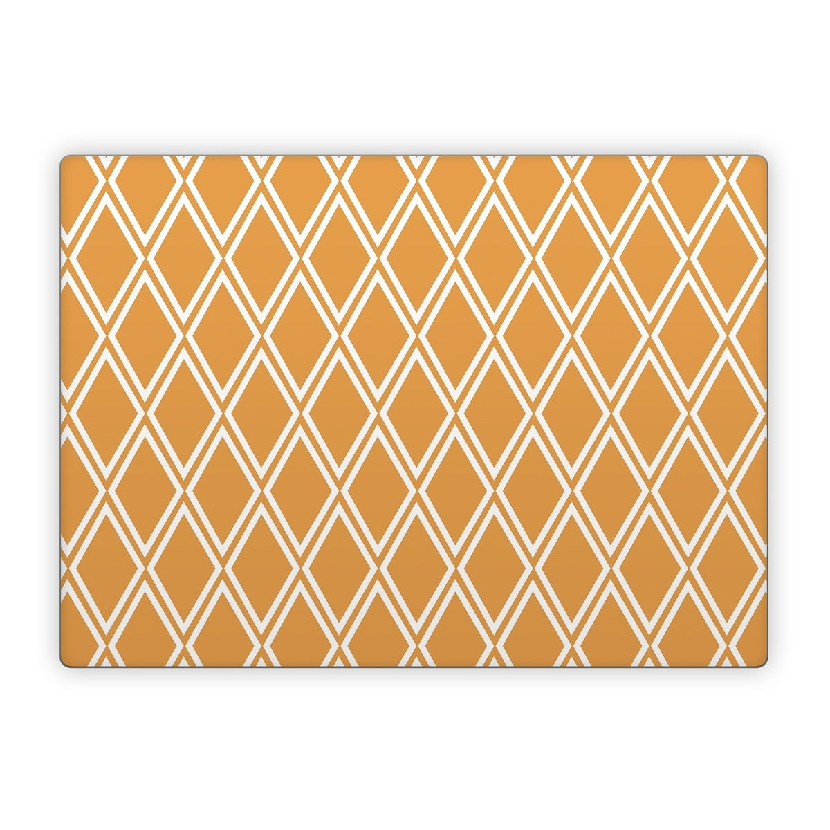 Orange Checks - Microsoft Surface Laptop Skin