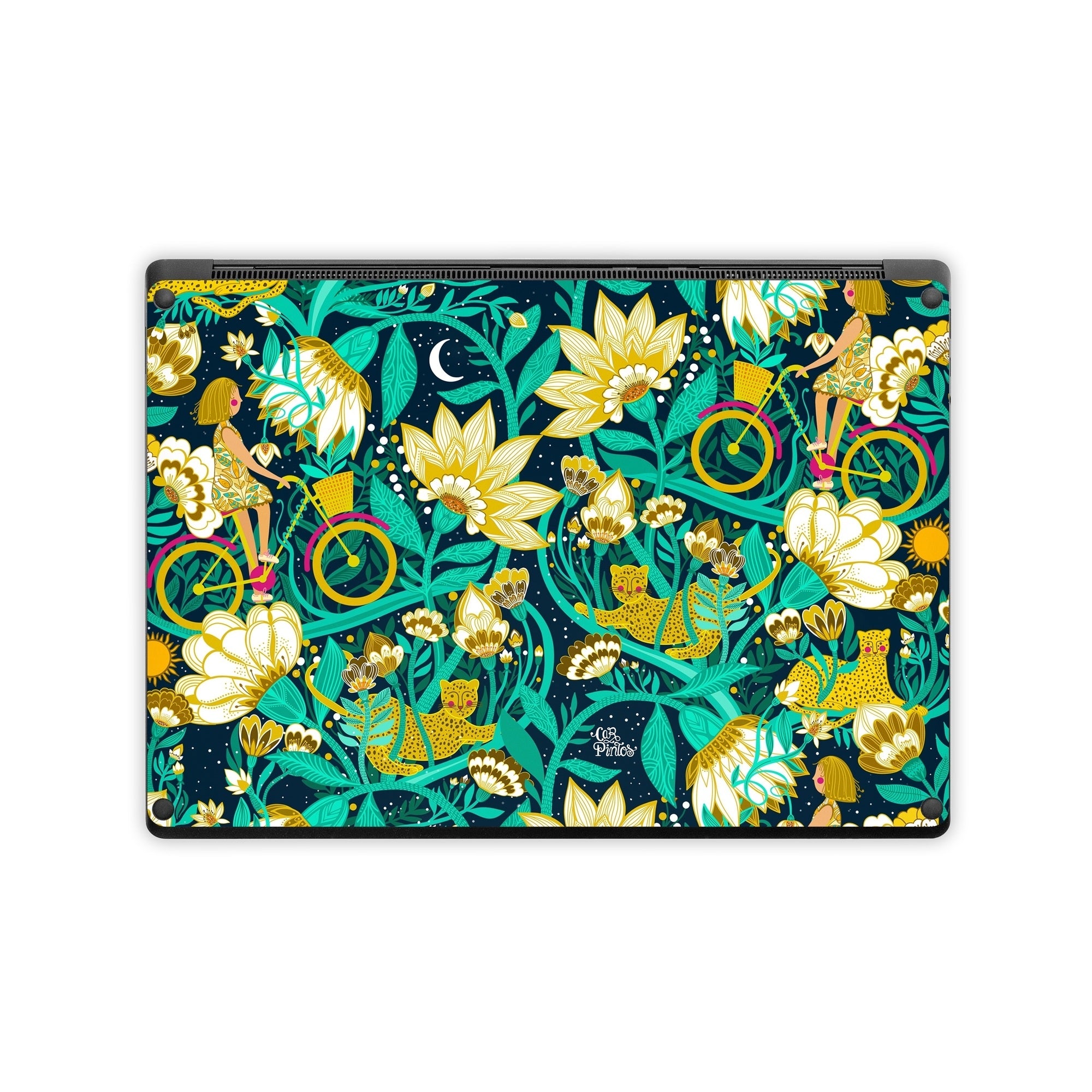 Cheetah Garden - Microsoft Surface Laptop Skin