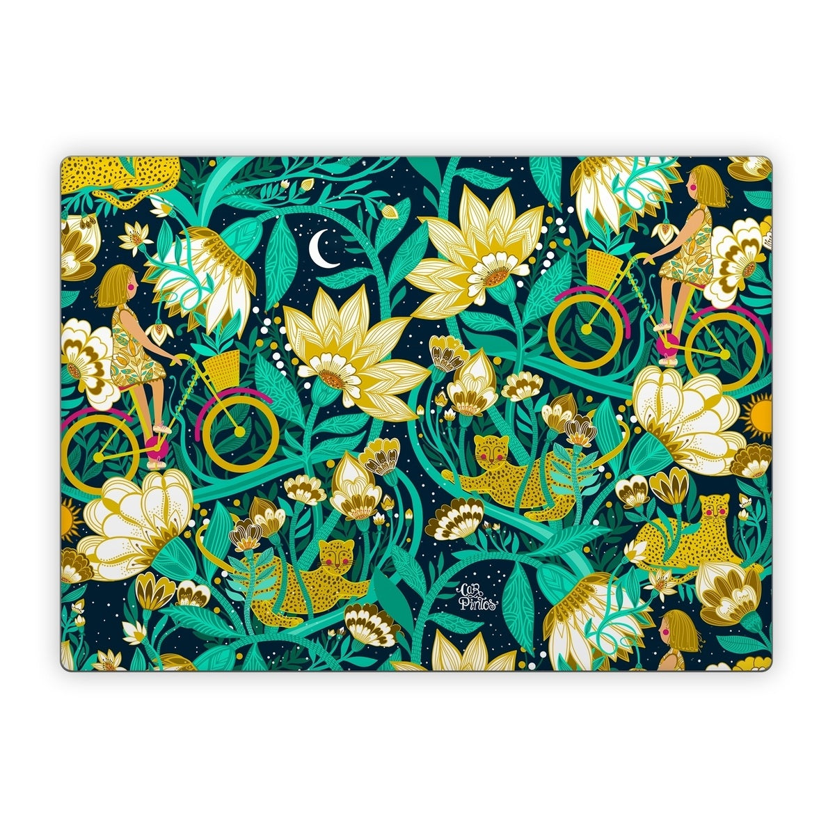 Cheetah Garden - Microsoft Surface Laptop Skin