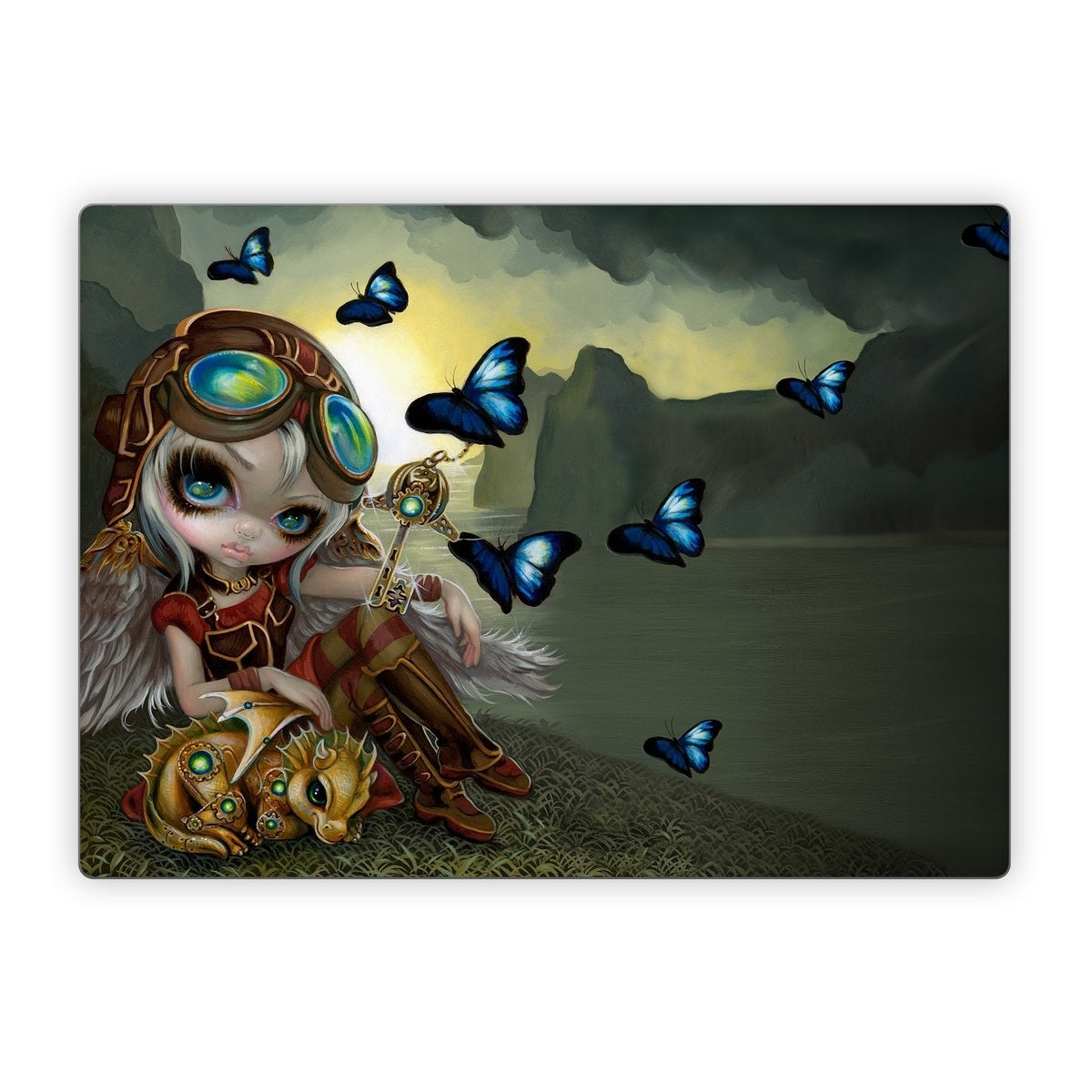 Clockwork Dragonling - Microsoft Surface Laptop Skin