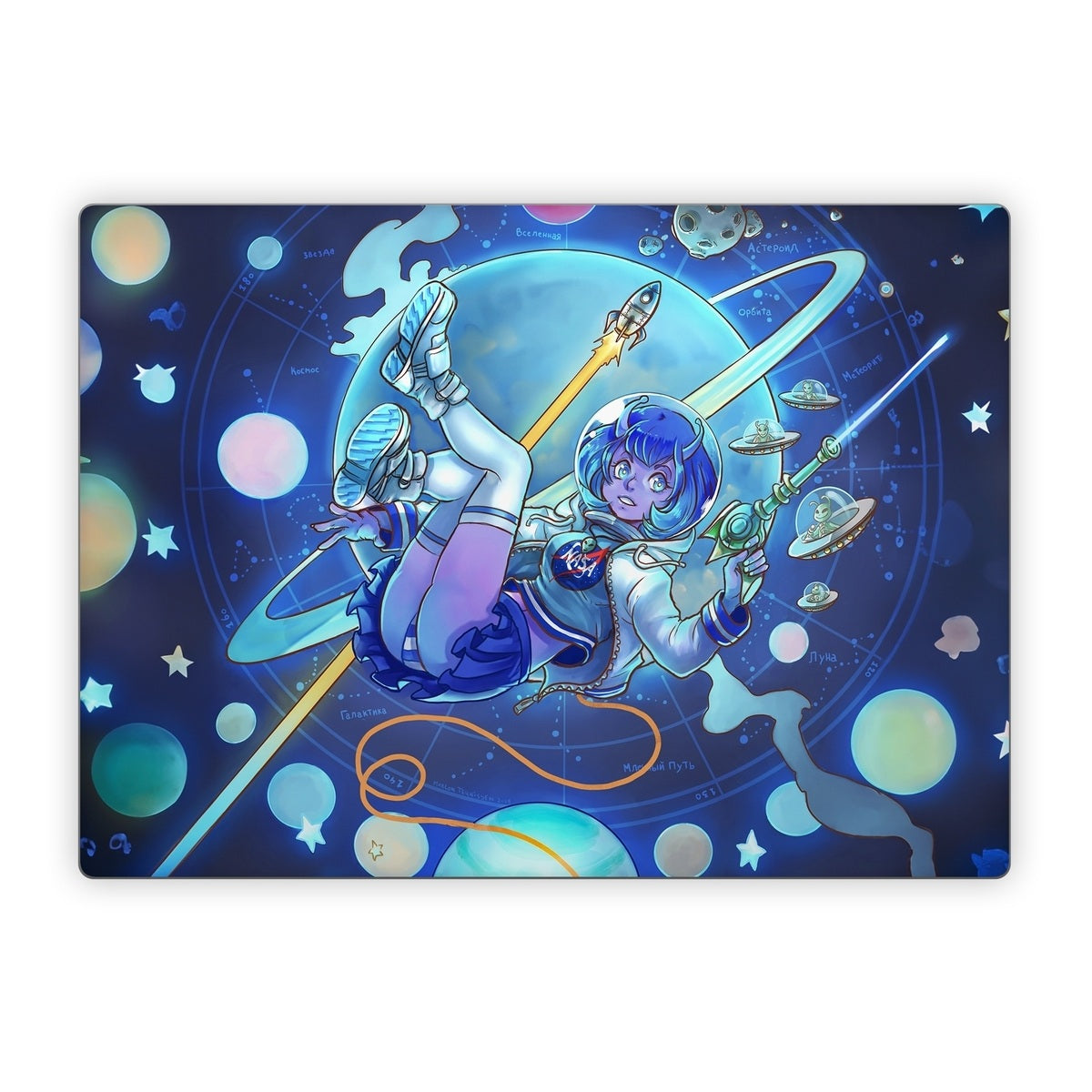 We Come in Peace - Microsoft Surface Laptop Skin