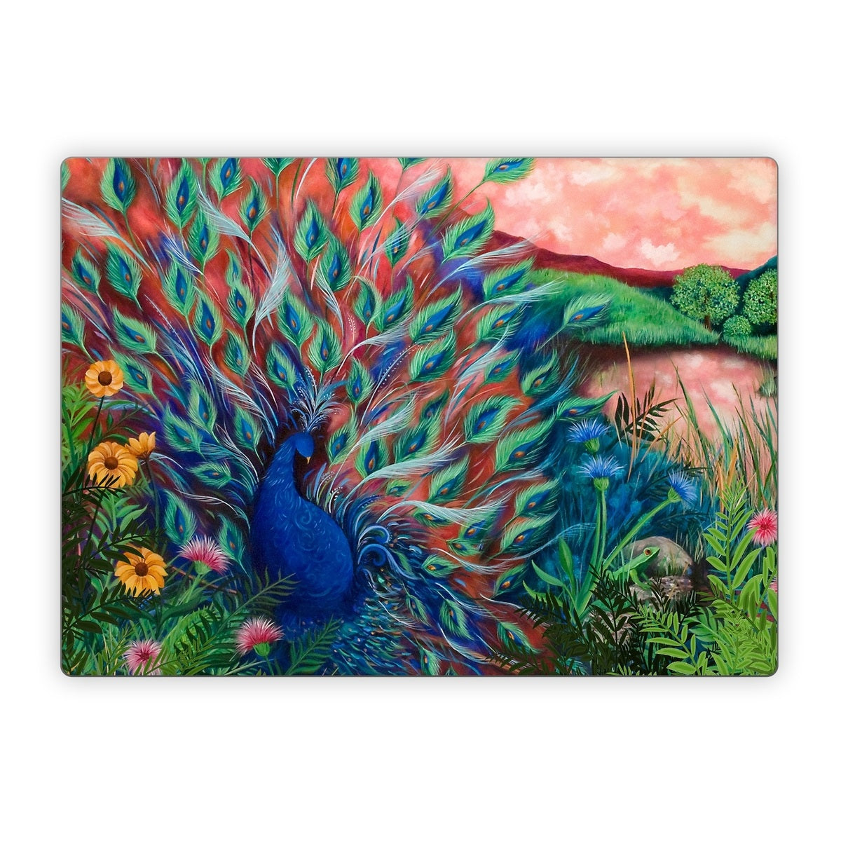 Coral Peacock - Microsoft Surface Laptop Skin