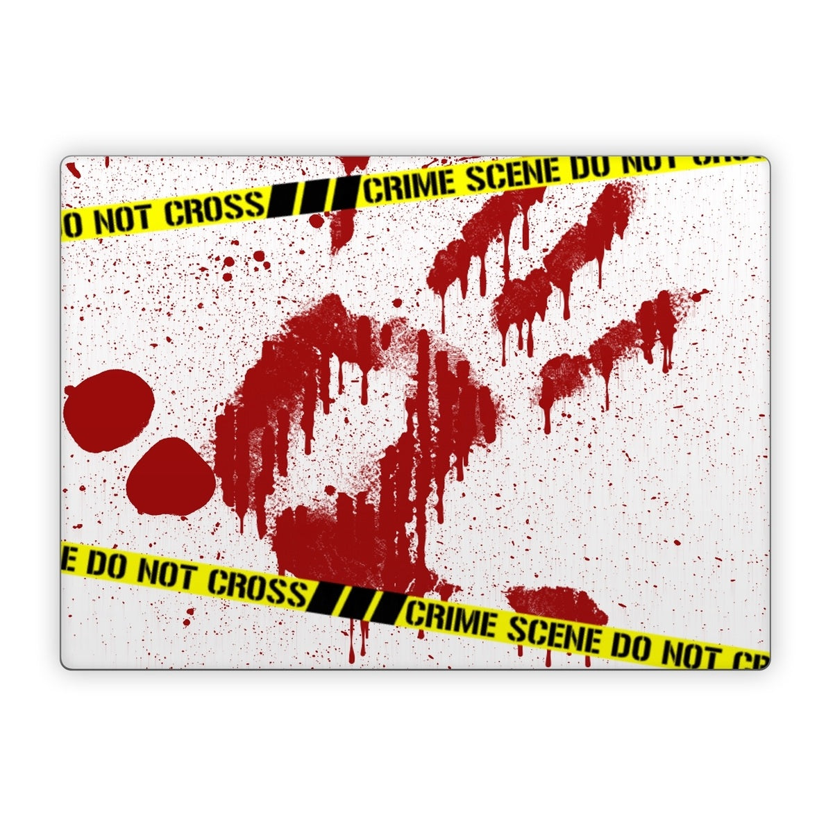 Crime Scene Revisited - Microsoft Surface Laptop Skin