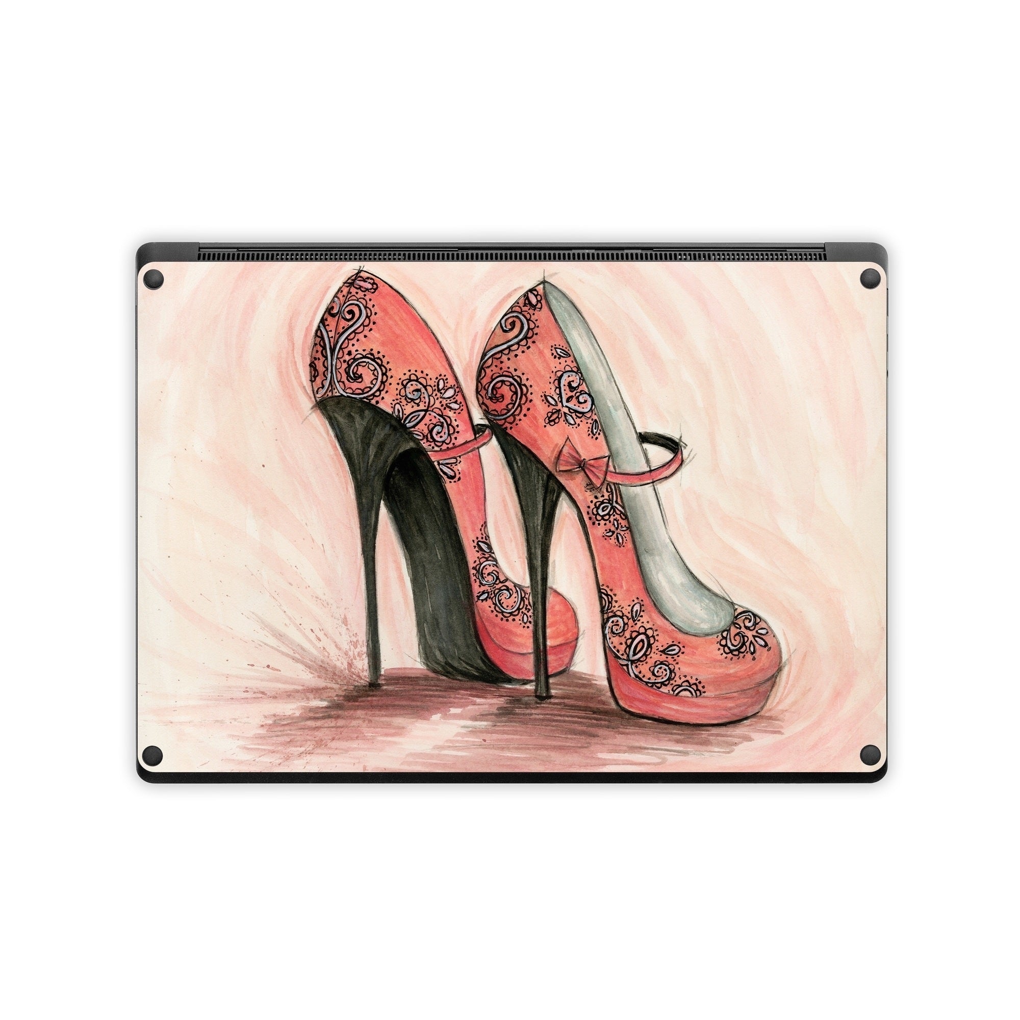 Coral Shoes - Microsoft Surface Laptop Skin