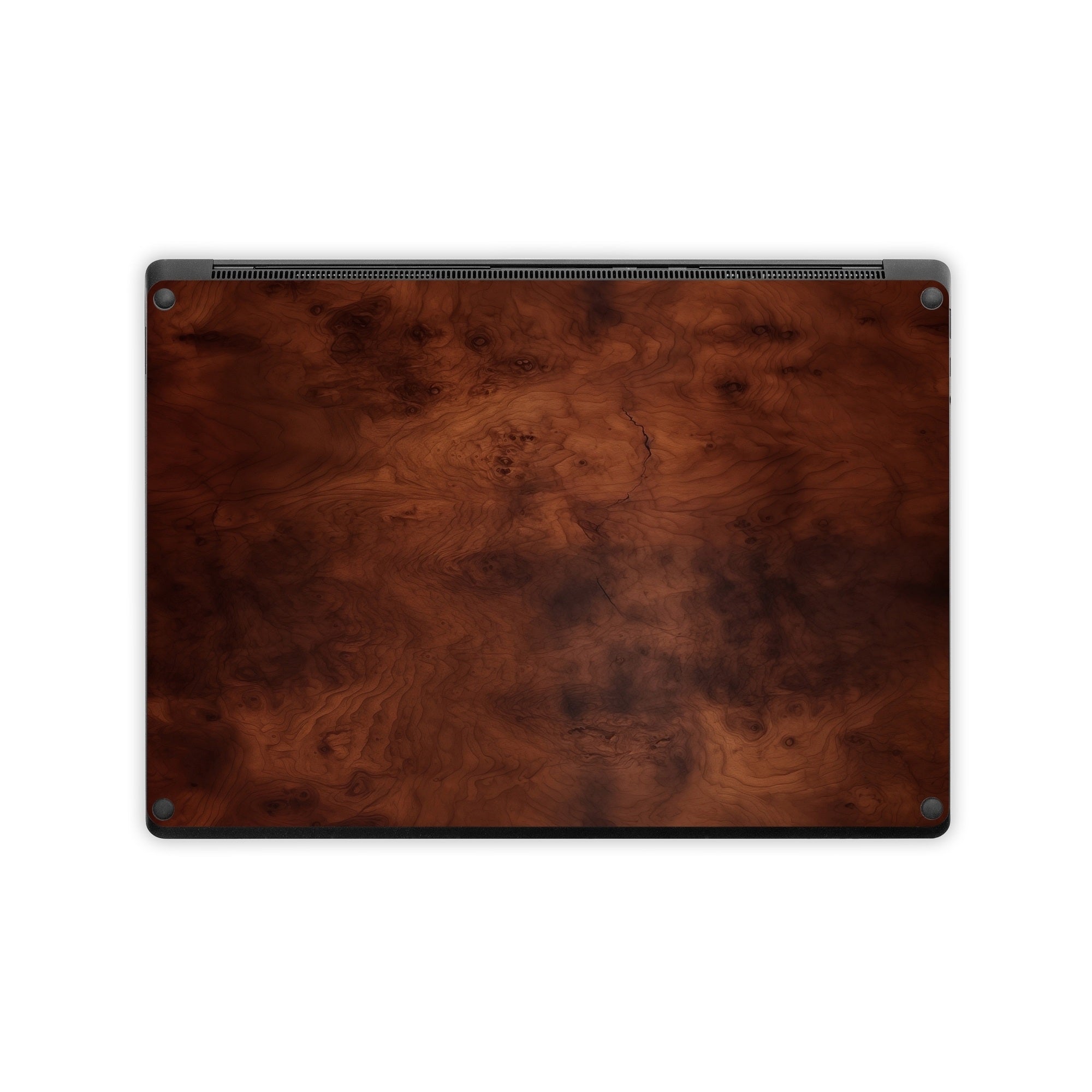 Dark Burlwood - Microsoft Surface Laptop Skin