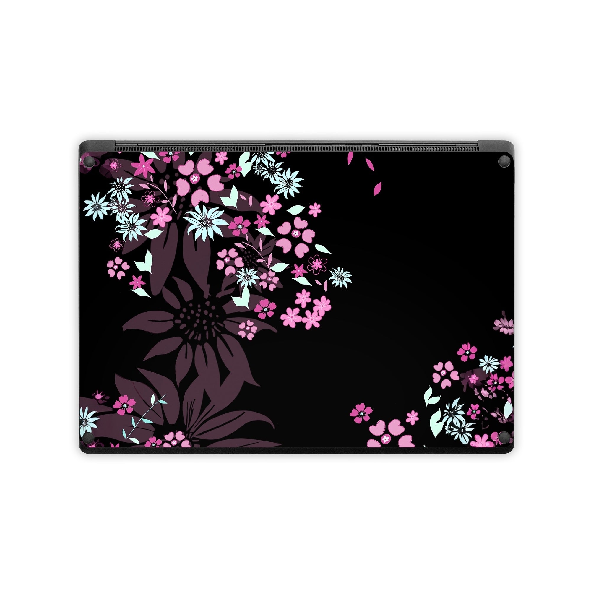 Dark Flowers - Microsoft Surface Laptop Skin