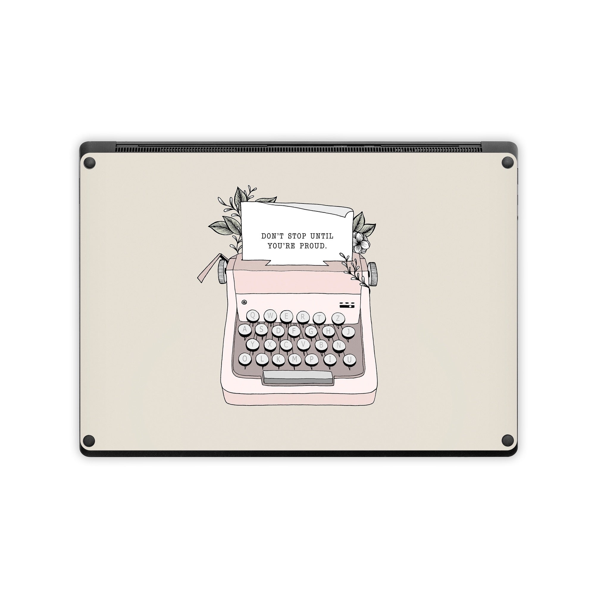 Dont Stop - Microsoft Surface Laptop Skin