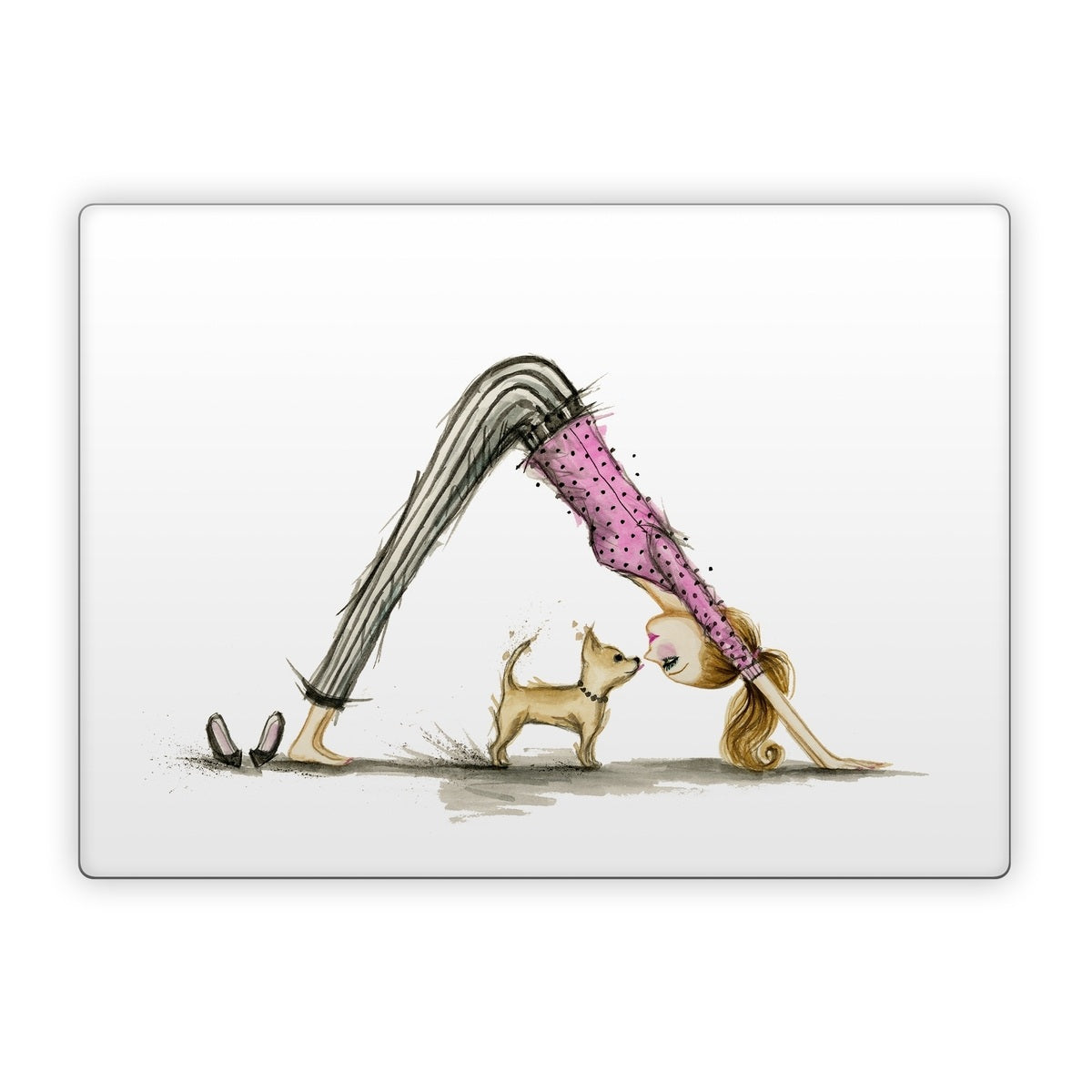 Downward Dog - Microsoft Surface Laptop Skin